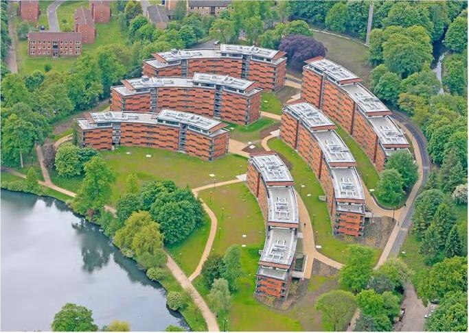 Mason Hall accommodation, Edgbaston, UK